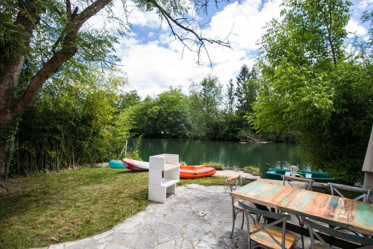Montigny-sur-Loing La Ravine Au Bord Du Loingヴィラ エクステリア 写真